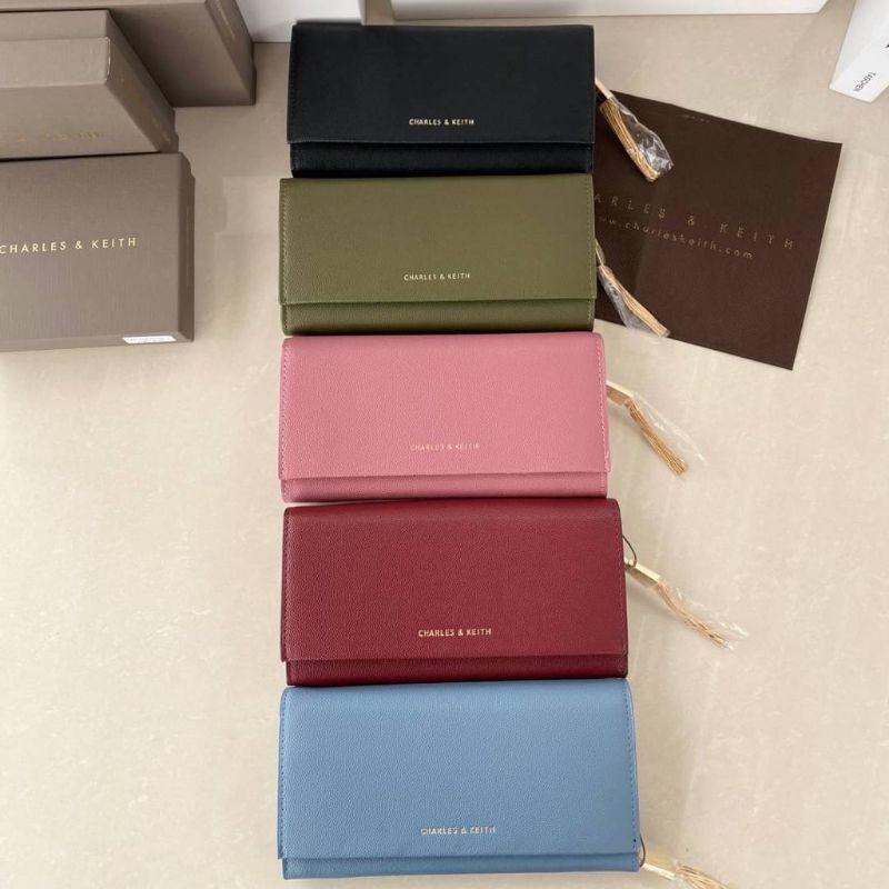 charles n keith long wallet ckw002