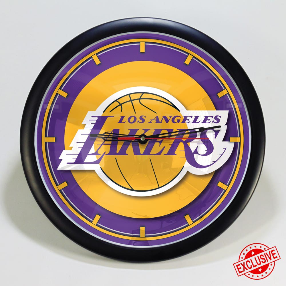 (ISTIMEWA BOSSQUE) JAM DINDING CUSTOM NBA - L.A LAKERS