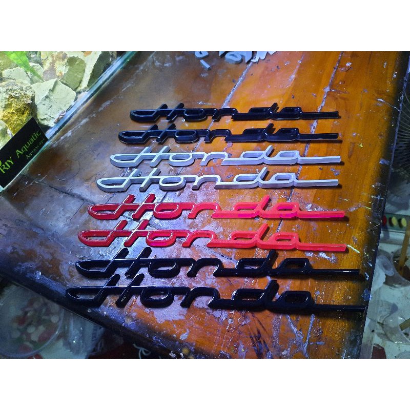 Jual Emblem Honda Latin Sepasang Shopee Indonesia