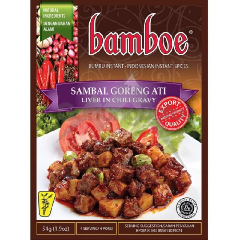 

Bamboe Export Sambal Goreng Ati