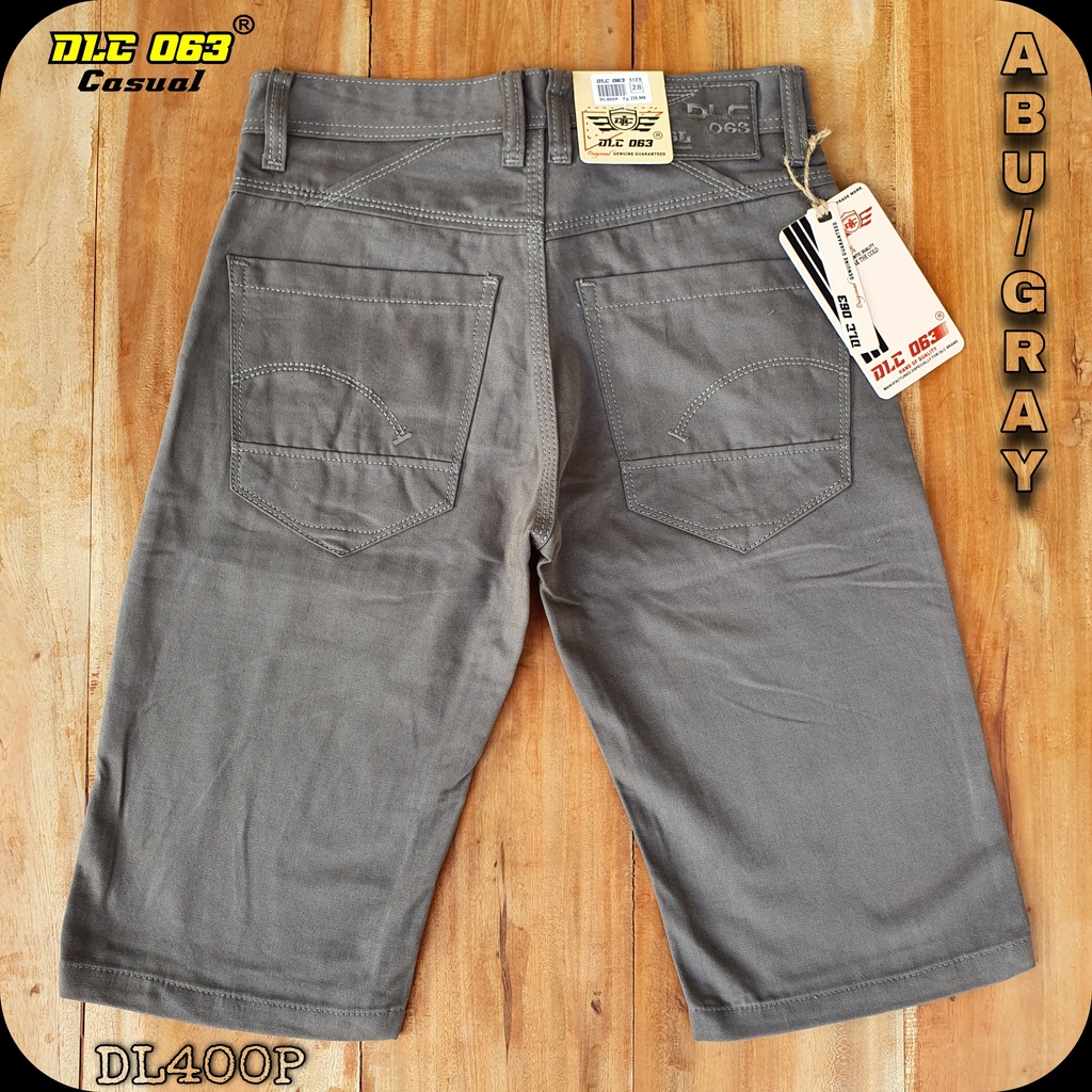 Celana Pendek  Kanvas Original DLC 063  // Celana Pria Kanvas Minyak Original DLOCO 063
