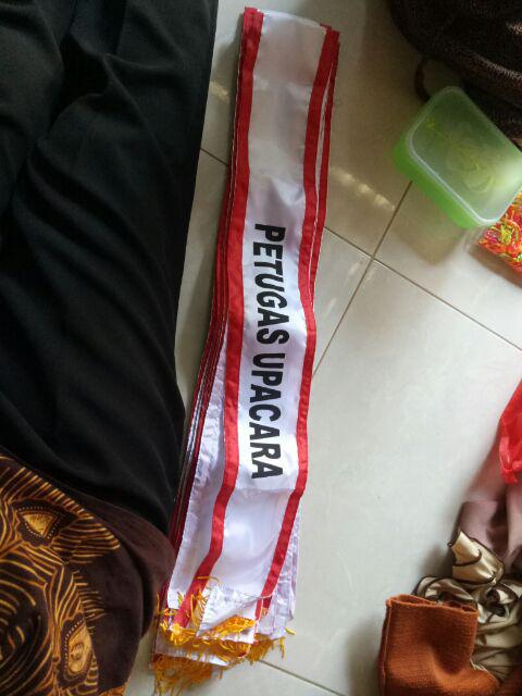 Slempang Petugas Upacara Isi 10 Slempang