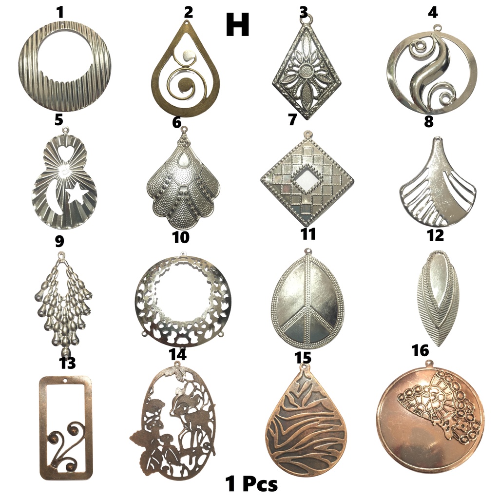 Ornamen Kerangka Lempengan Macam2 Model Type H, Harga/Pcs