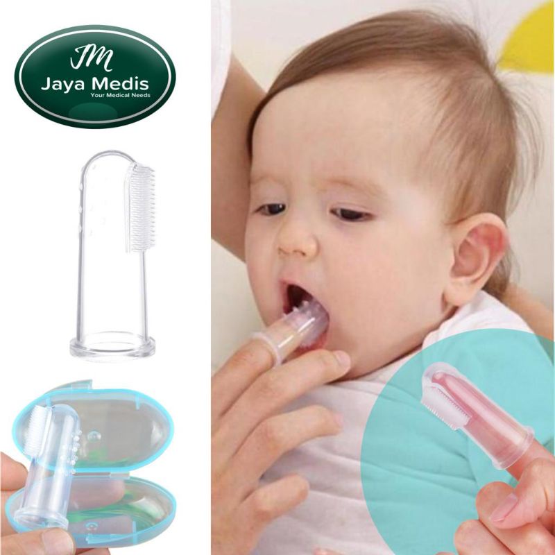 Sikat Gigi Bayi Dengan Jari - Finger Tooth Brush