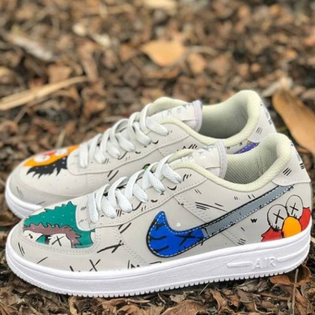 [BISA COD] Nike Air Force 1 LV'08 Utility Low White