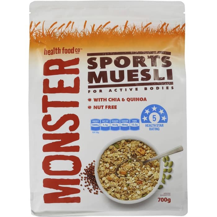 

TERLARIS Premium Muesli / Monster Muesli / Sport Muesli / Made in Australia BEST SELLER