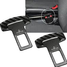 ( ALARM MOBIL ) seat belt buckle seatbelt buzzer Carbon alarm stopper colokan