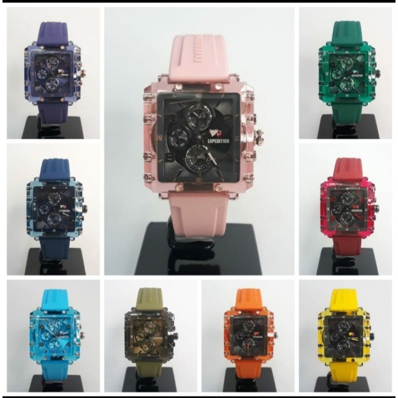 Jam tangan wanita original Expedition EXP-6808/e6808/6808