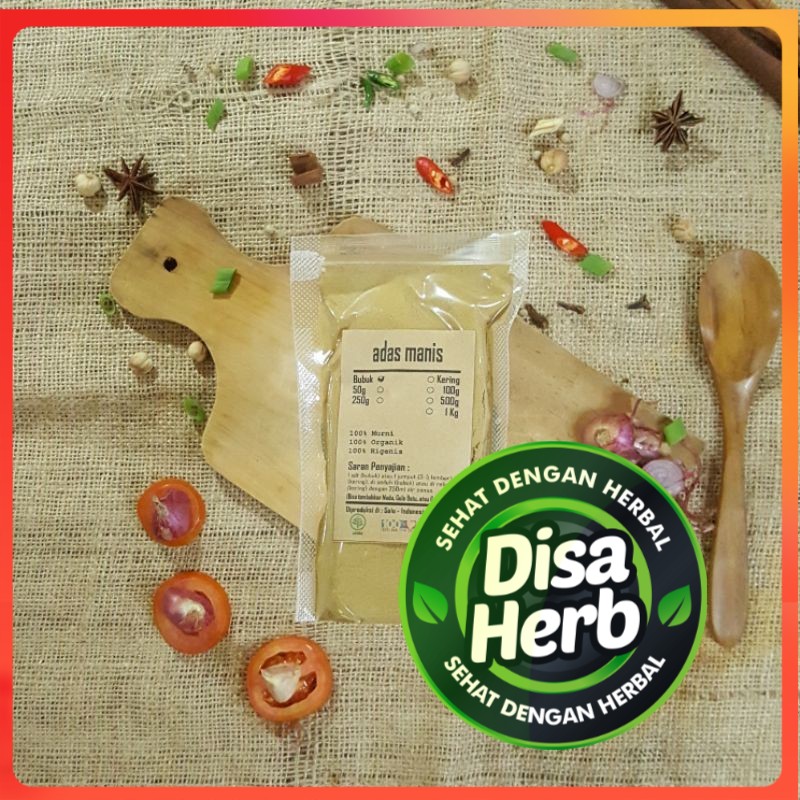 

ADAS MANIS BUBUK 1Kg - Pimpinella Anisum - MURNI - JSR - REMPAH