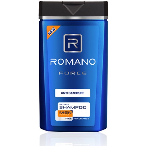 Shampoo ROMANO Force dan Classic Anti Dandruff 170 Ml