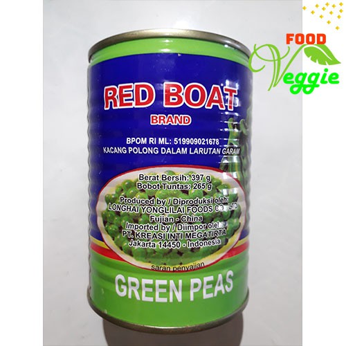 

Kacang Polong Red Boat Green Peas 397gr