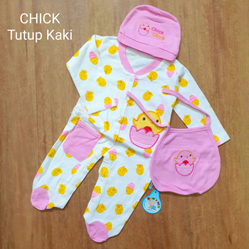 Set Jumper + Topi + Celemek Bayi MG SNI 0-9 Bulan Anti Alergi Baju Kodok Bayi Newborn SLEEPSUIT SET