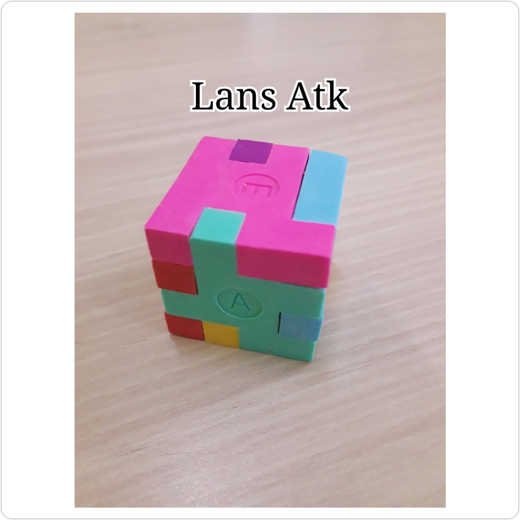 

Wiggle Robot Eraser Puzzle penghapus