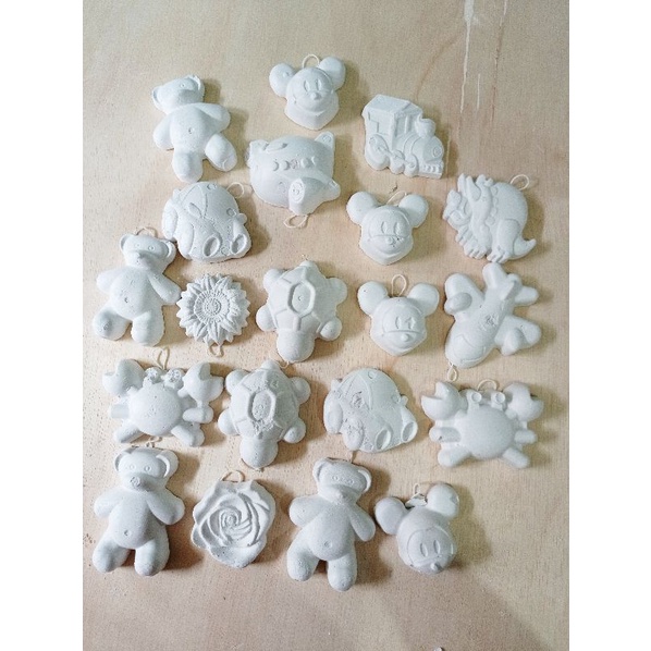 Rijekan Patung Gypsum / Mewarnai patung gypsum