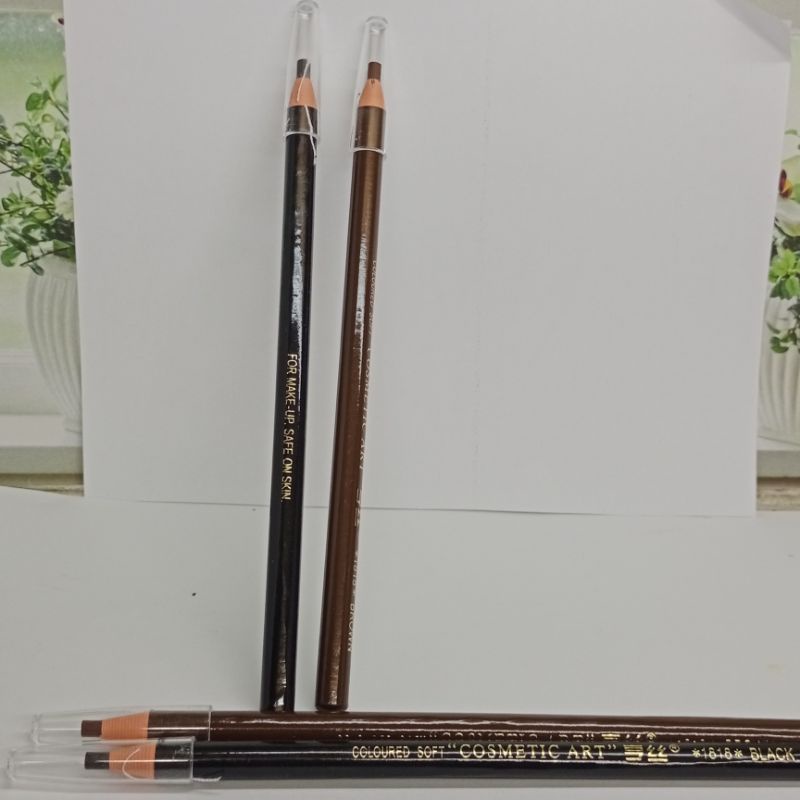 Pensil Alis Benang Black/Brown