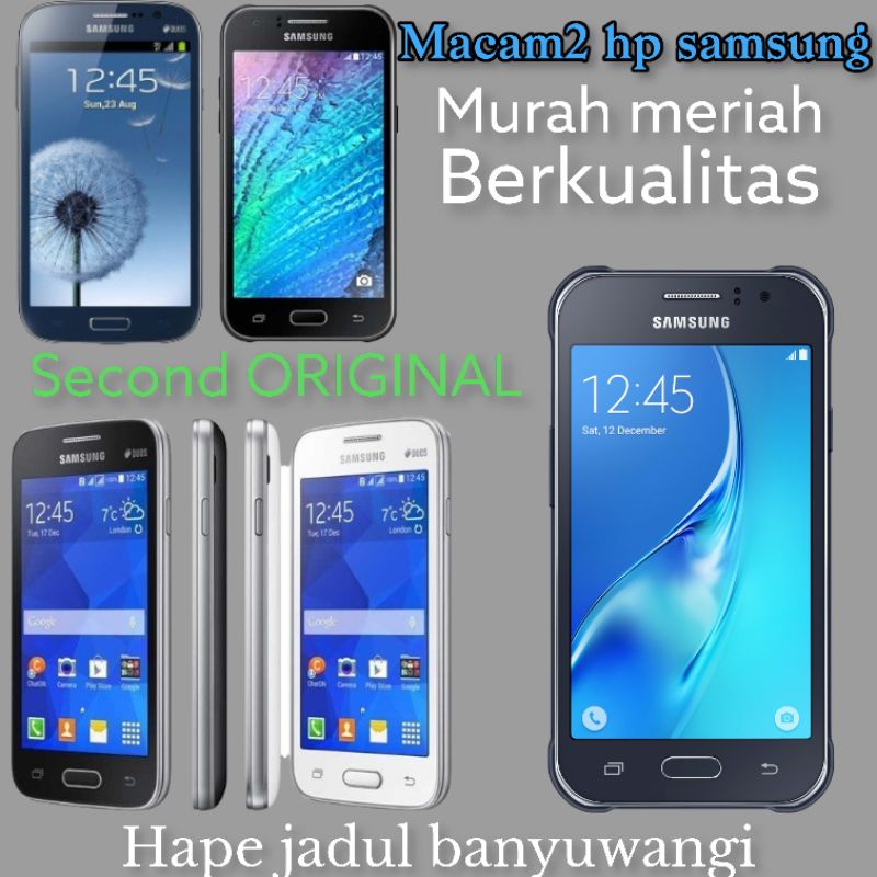 ⭐⭐⭐⭐⭐(kwalitas terbaik) macam2 type android murah samsung J1 Ace samsung galaxy V j1 2016 core prime