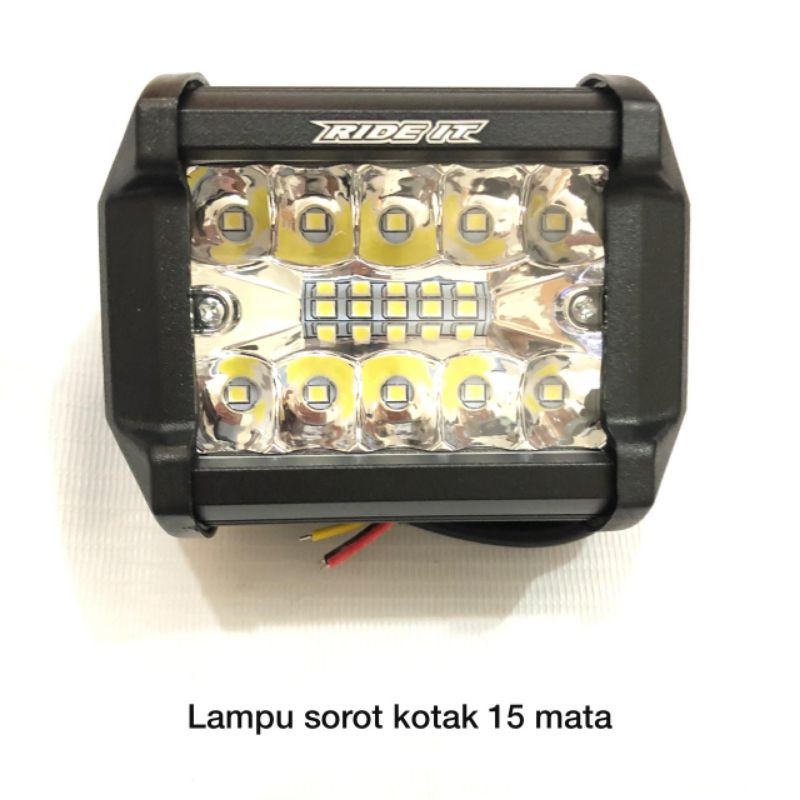 Lampu Tembak Sorot Dua Mode Led 15 Mata