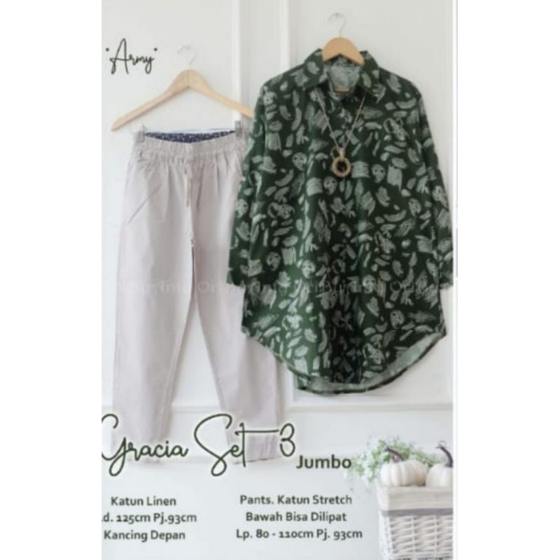 One Set Kemeja Gracia Set
