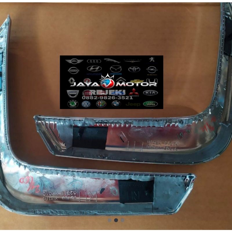 list chrome bumper innova venturer