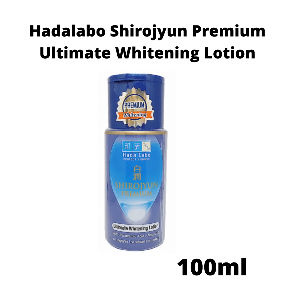 Jual Hada Labo Shirojyun White Lotion PREMIUM 100ml Shopee Indonesia