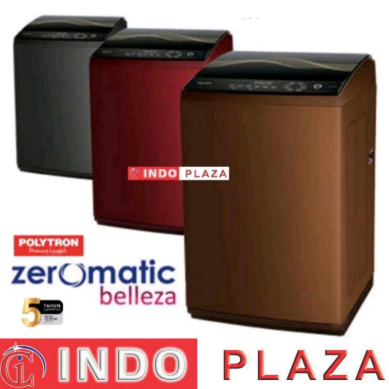 MESIN CUCI POLYTRON 1 TABUNG ZEROMATIC 7 Kg - 7.5 Kg PAW-75517 danPAW-75518 / 8 Kg PAW-80517 / 9 Kg PAW-90517