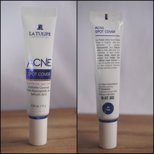 LA tulipe acne spot cover 02 TAN
