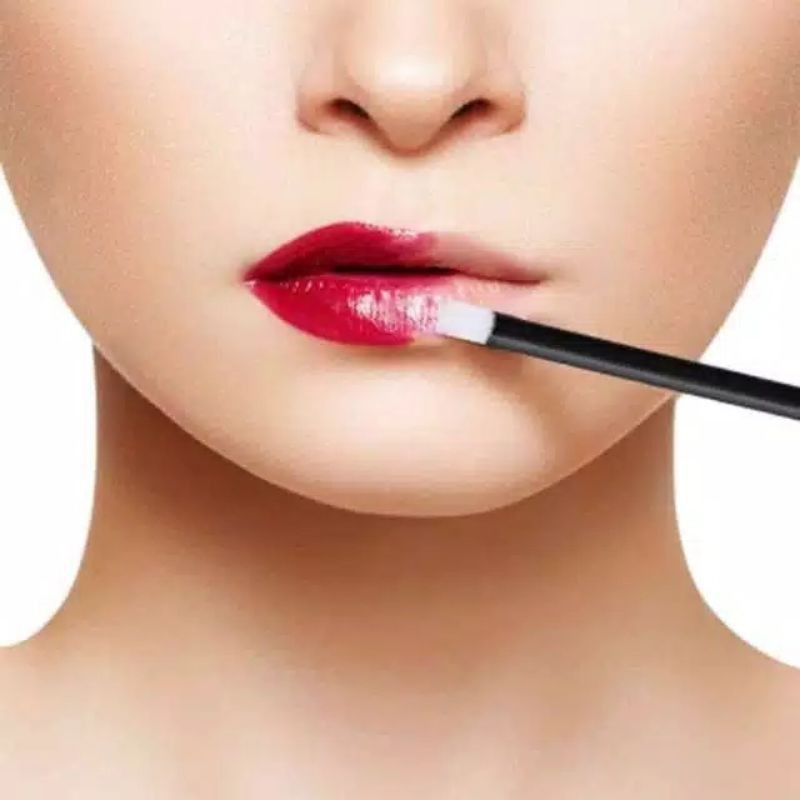 Lip Brush Lipstick Lip gloss Disposable Lip Wand Brush Applicator 1pcs