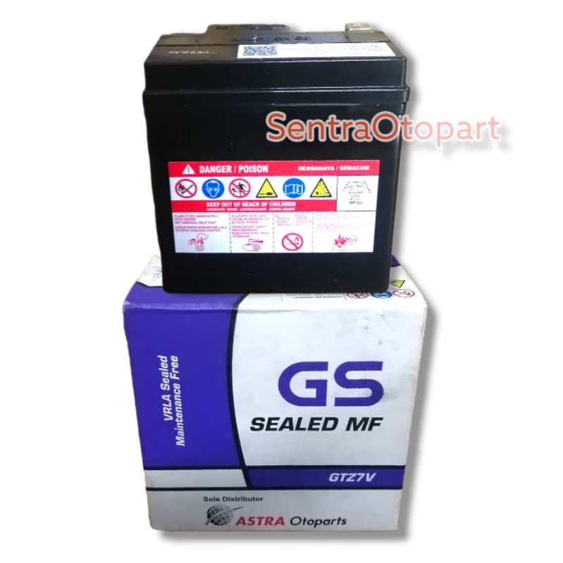 Aki kering gs astra nmax aerox gtz7v