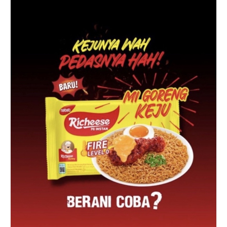 

Richeese Mie Goreng Keju / Indomie Richeese / Mie Viral