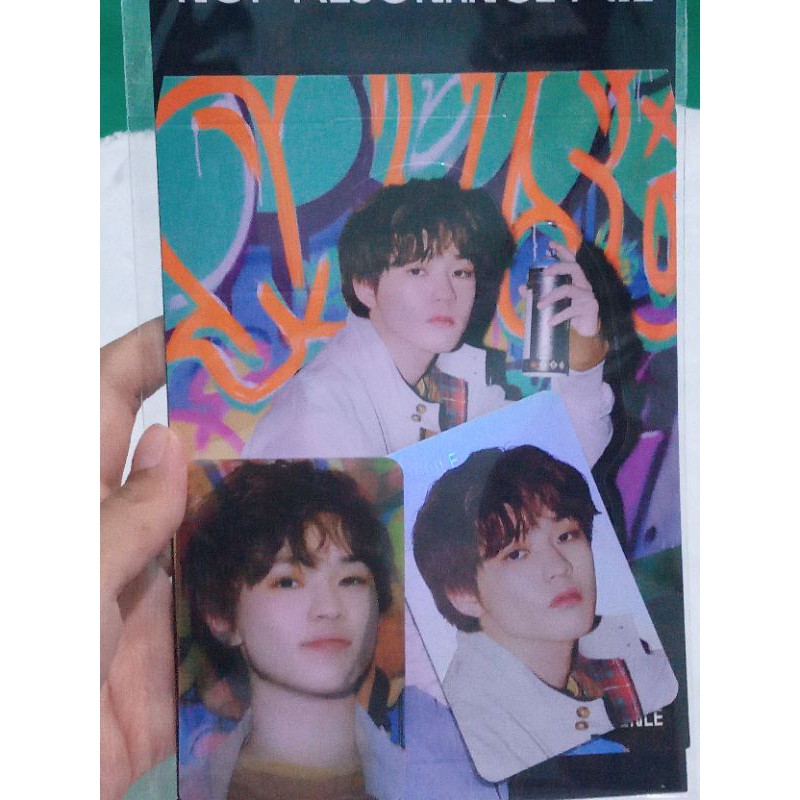 (jangan di co) LENTICULAR + HOLO STANDEE CHENLE PHOTOCARD NCT 2020 PT 2 PC RESONANCE HOLOGRAM