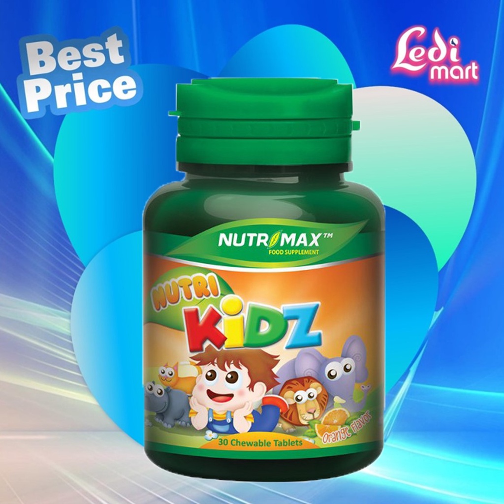 ORIGINAL Nutrimax Nutri Kidz 30s BPOM / Nutrimax NutriKidz Vitamin C+ / LEDI MART