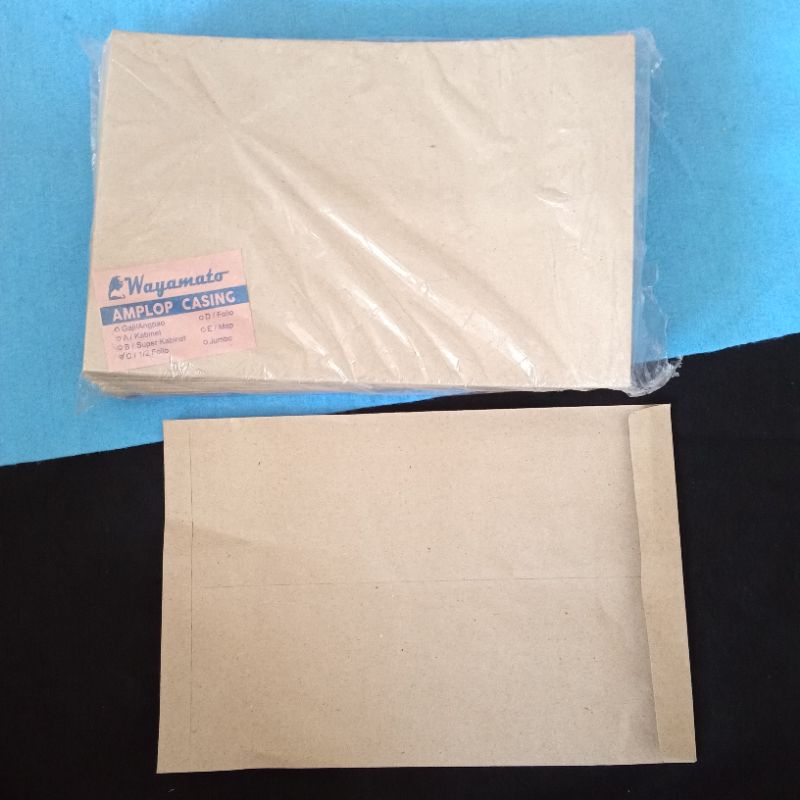 

Amplop Casing Wayamoto 1/2 Folio (Isi 100 pcs)