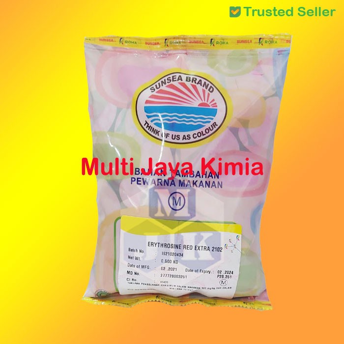 

Pewarna Makanan Erythrosine Red Extra 2102 500Gram
