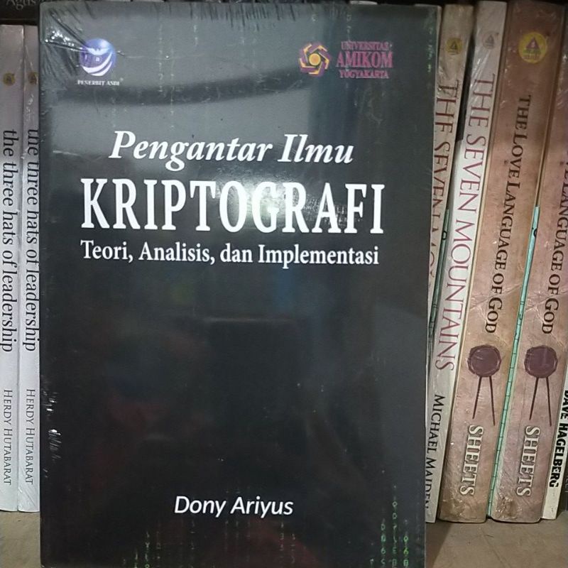 

Pengantar Ilmu Kriptografi, Teori, Analisis Dan Implementasi
