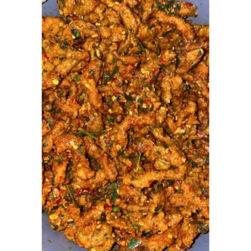 

PROMO USUS CRISPY PEDAS DAUN JERUK MURAH KILOAN TERLARIS 1 KG