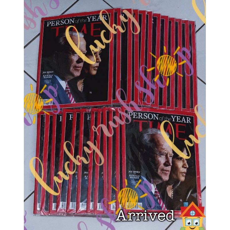 Majalah Time (Cover Dalam : BTS) KHUSUS PO LRS