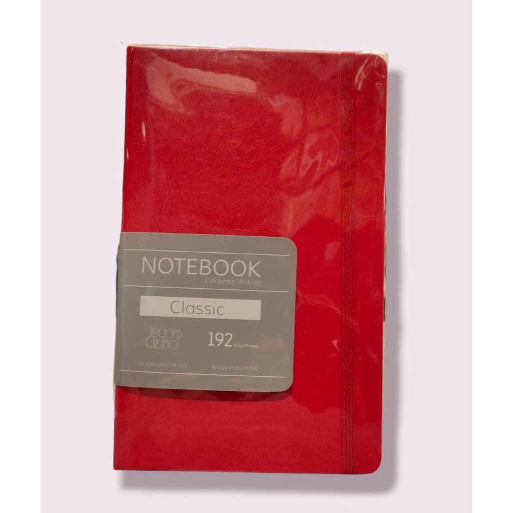 

Gramedia Lampung - BOOKS&BIND NB CLASSICAL HC A5-SLIM RED