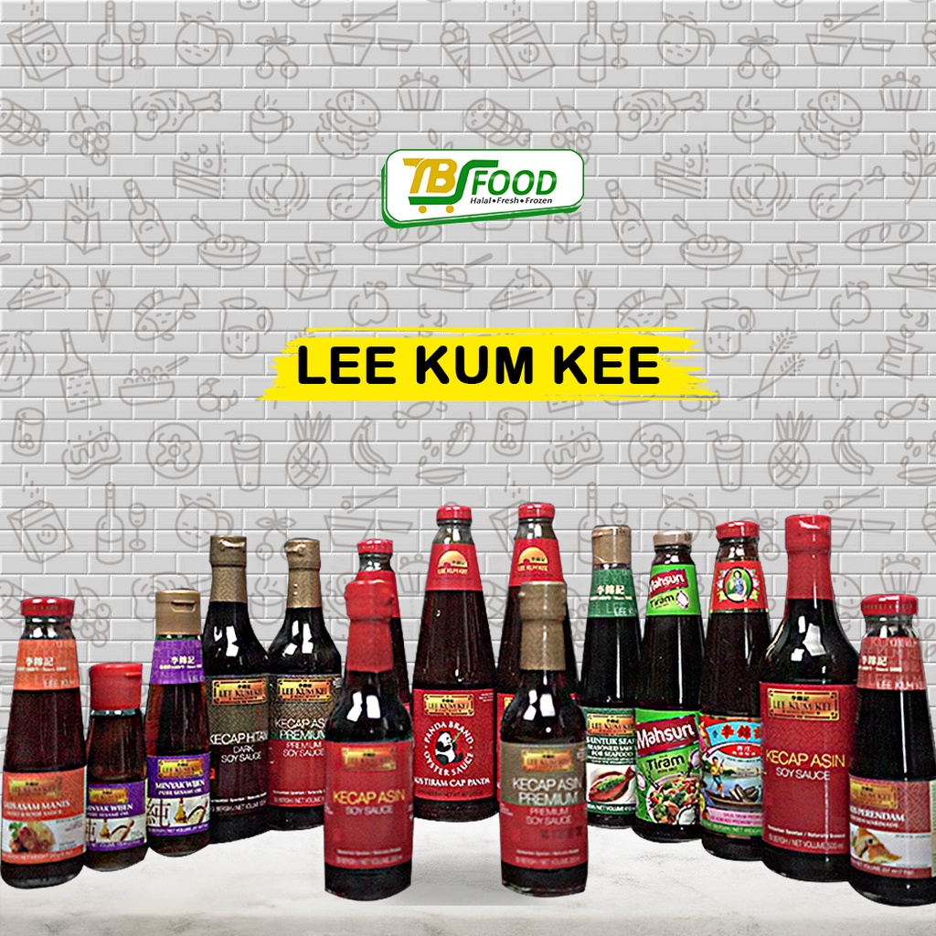 Paket Lengkap Produk Lee Kum Kee Dark Soy Sauce,Soy Sauce, Premium Soy Sauce,  Kecap Asin Angsa Premium ,Char Siu,Chili Oil, Hotpot, Soup Base, Kecap Manis,Ikan,Sedap, Bango, Kecap Hitam Gurih,Kecap Pekat, Kecap Asin Korea/Jepang,Kecap Asin Kikkoman Botol