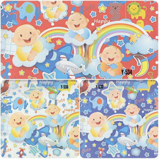 

Sansan Wawa Kertas Kado Baby (girl/boy) Assorted 5-2