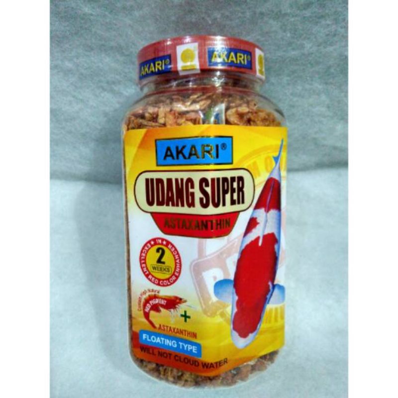 Makanan ikan AKARI AA UDANG SUPER 130GR