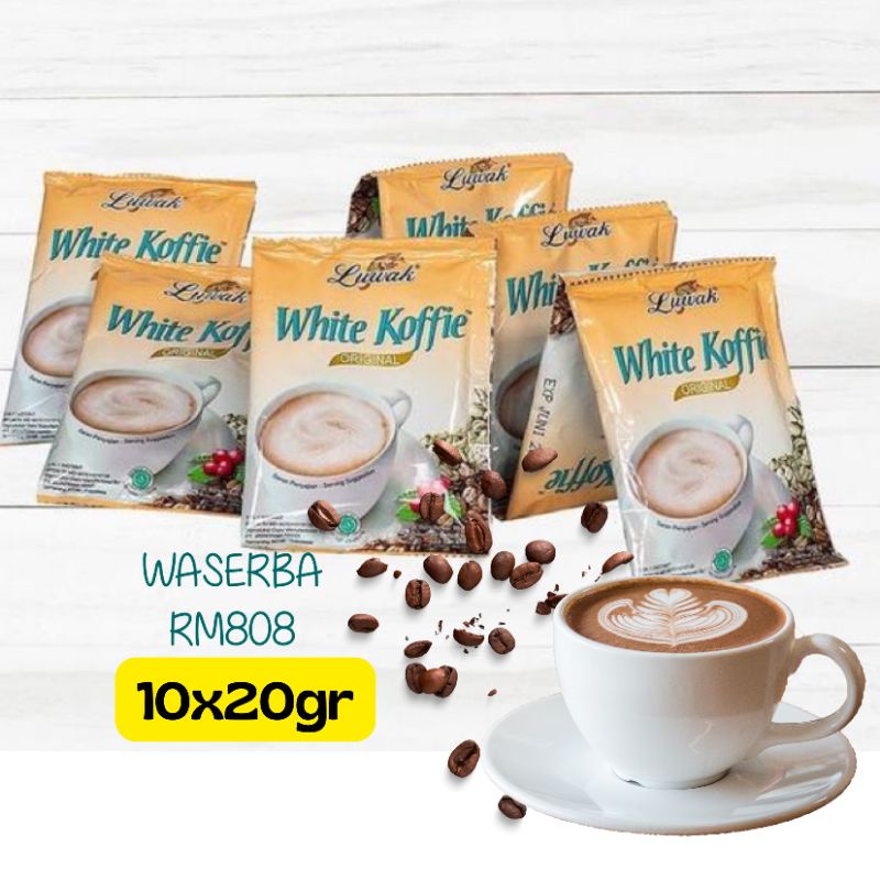 LUWAK WHITE KOFFIE coffee kopi renceng per pack