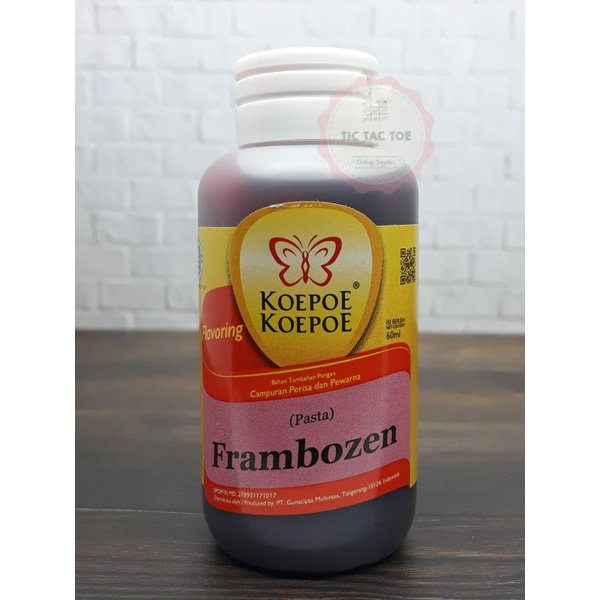 koepoe pasta frambozen 60ml /pasta frambozen /pasta koepoe - koepoe /perasa pewarna frambozen