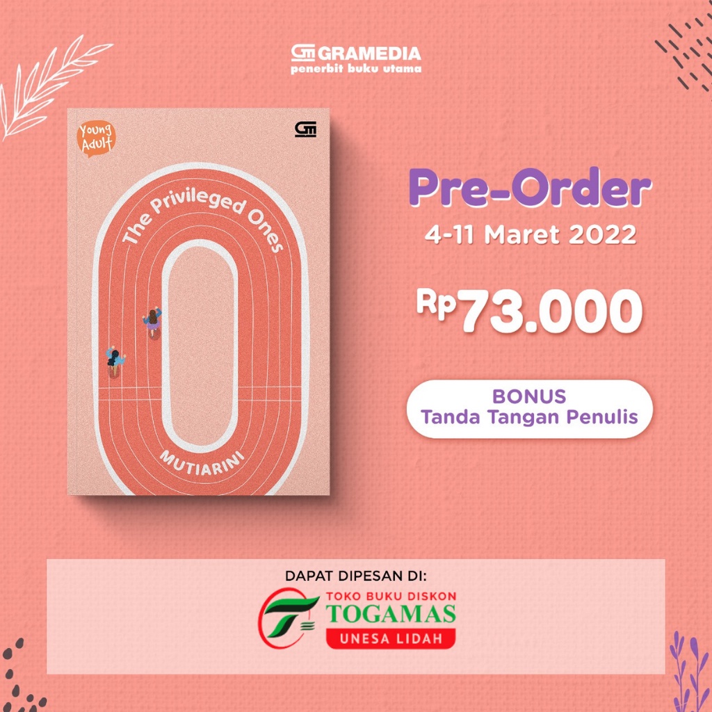 PRE ORDER BUKU THE PRIVILEGED ONES KARYA MUTIARINI