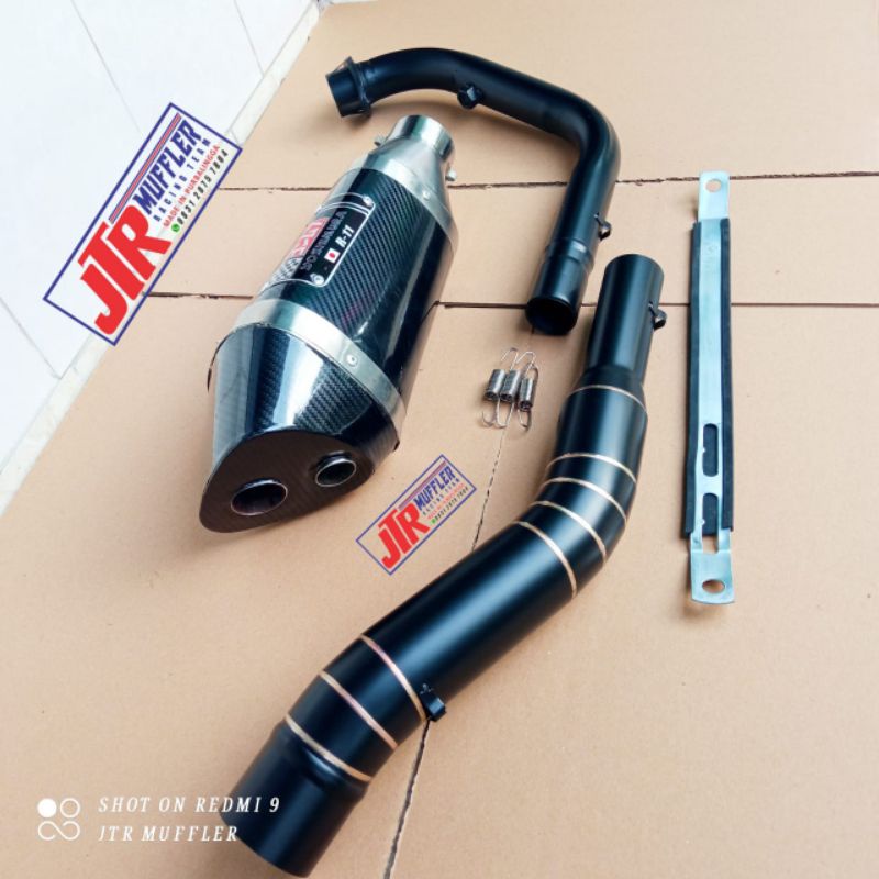 KNALPOT YOSHIMURA R11 SONIC 150 CBR 150R CB150R NEW SUPRA GTR 150 FULLSET