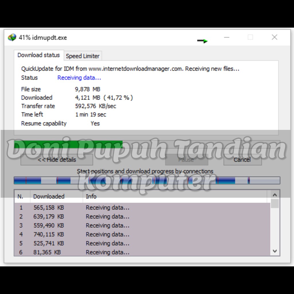 IDM Internet Download Manager Bisa Update Online Cukup Sekali Bayar Bergaransi (Baca Deskripsi)