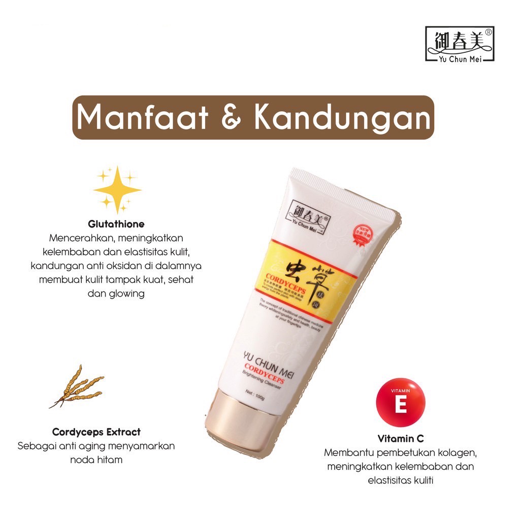 Yu Chun Mei Sabun Wajah/Facial Cleanser 100 ml