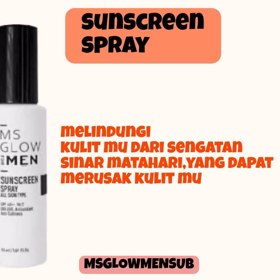 1.1  - SALE[LR 037]|MS GLOW FOR MEN PAKET BASIC / PAKET PERAWATAN WAJAH PRIA MS GLOW MEN JERAWAT KUS