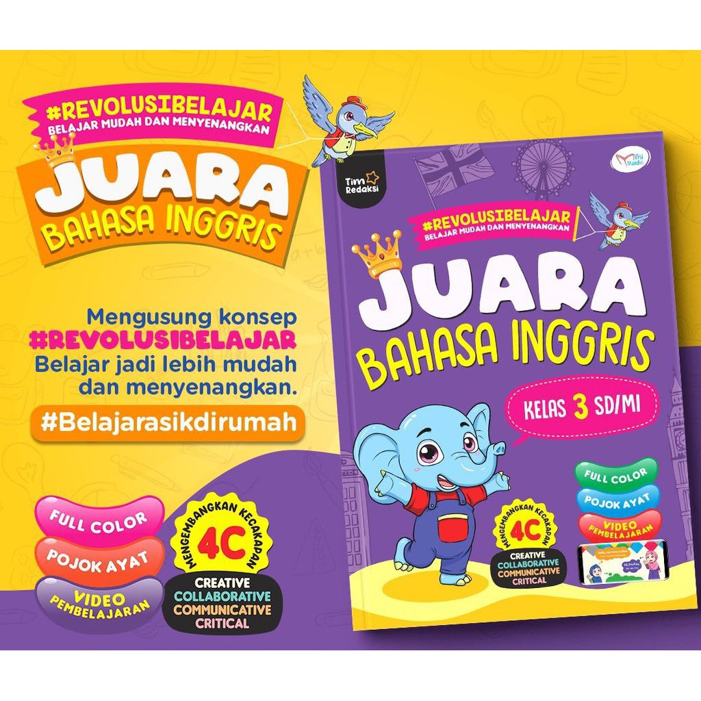 Juara Bahasa Inggris Kelas 3 SD/MI