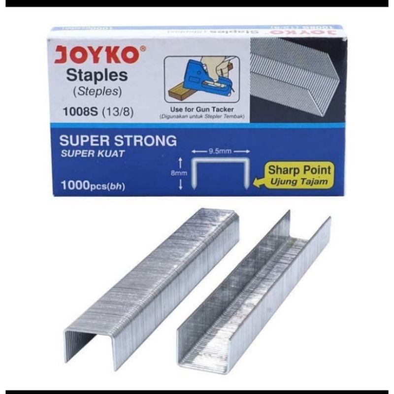 

joyko isi staples gun tacker refill 13/8 1008S