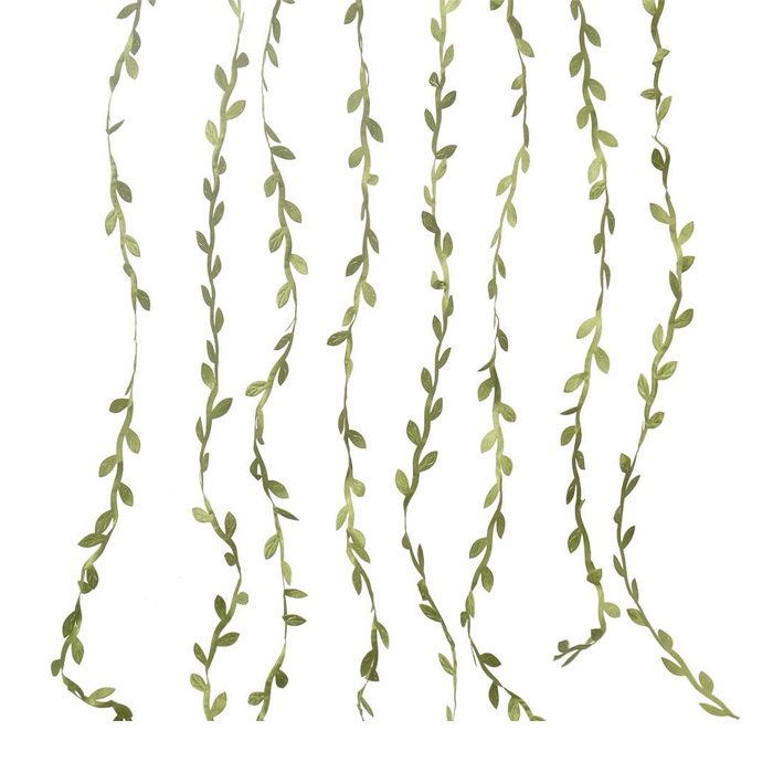 Daun Palsu Dekorasi Dinding Aesthetic Daun Rambat Dekorasi Dinding Cafe Acara Tunangan Pesta